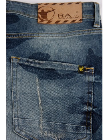 Phoenix Hombre Camouflage Azul Jeans |X Arrow®