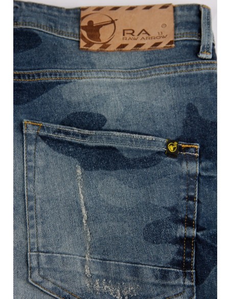 Phoenix Hombre Camouflage Azul Jeans |X Arrow® Phoenix Hombre Camouflage Azul Jeans |X Arrow®