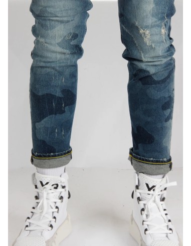 Phoenix Hombre Camouflage Azul Jeans |X Arrow®