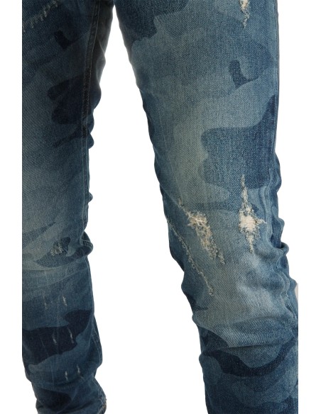 Phoenix Camouflage Jeans Bleu Homme|X Arrow®