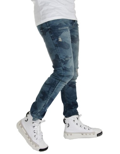 Phoenix Hombre Camouflage Azul Jeans |X Arrow®