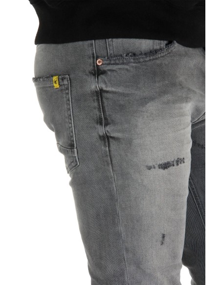 Jeans Uomo Grigio Gostax | X Arrow®
