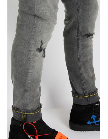 Jeans Uomo Grigio Gostax | X Arrow®