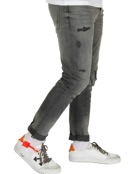 Jeans Uomo Grigio Panther | X-Arrow®