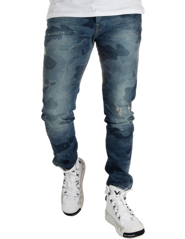 Phoenix Camouflage Jeans Bleu Homme|X Arrow®