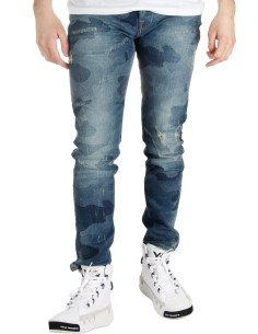 Phoenix Uomo Camouflage Blu Jeans |X Arrow®